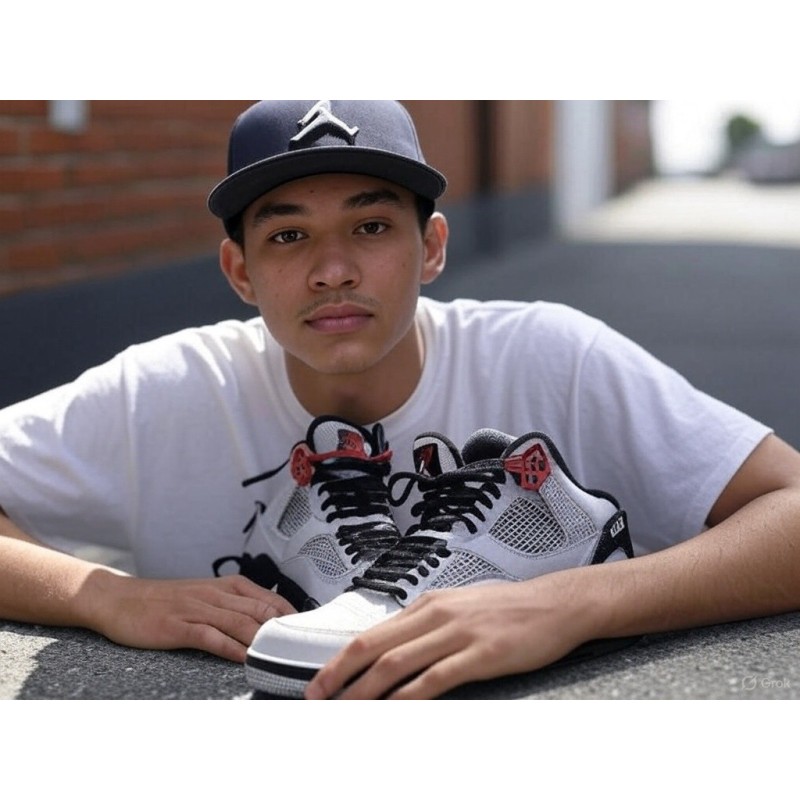 PACK : Air Jordan 4 Alternate 89 + Tee-shirt Albatek + Casquette LXH